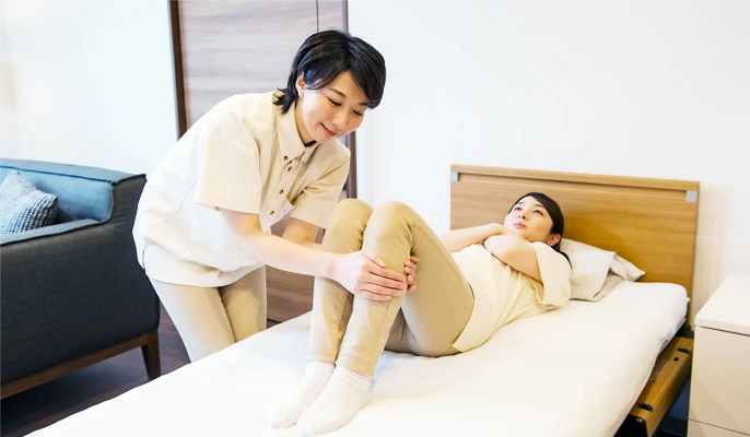 [派遣]札幌市中央区有料老人ホーム　介護職　/　派遣（夜勤専従）